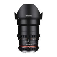 Lente ROKINON Cine 35mm T1.5 Bocal EF